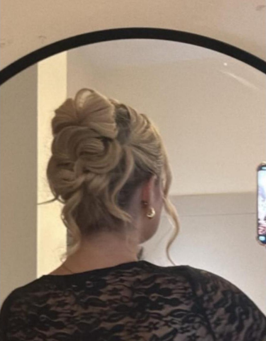 Occasion updo hairstyle